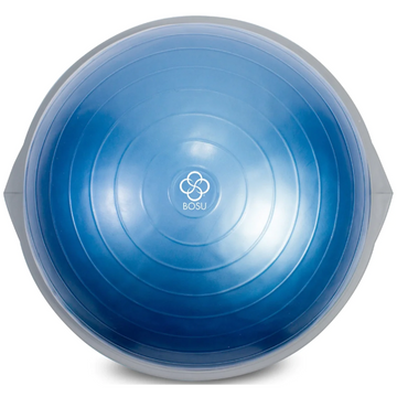 Entrenador de equilibrio Bosu Pro para ejercicios de fitness y estabilidad, accesorios de marca Bosu en color negro y azul