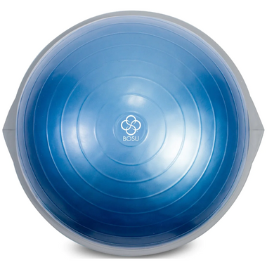 Entrenador de equilibrio Bosu Pro para ejercicios de fitness y estabilidad, accesorios de marca Bosu en color negro y azul