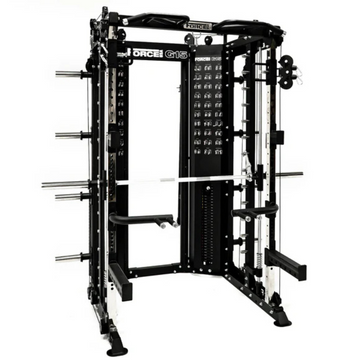 Máquina de entrenamiento todo en uno Force USA G15 Compact, equipo de fuerza para entrenamiento completo en un espacio reducido.