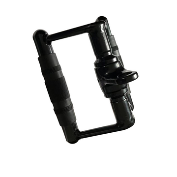 Triángulo de agarre cerrado Force USA, equipo de fuerza para entrenamiento de fuerza y resistencia, en color negro.