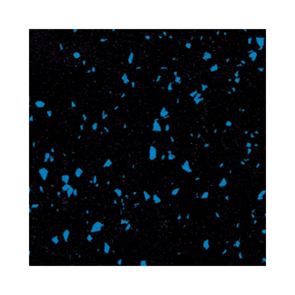 Lozas De Goma Entrelazadas ECore - Negro/Azul