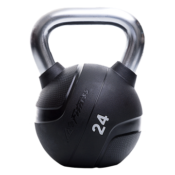 Pesa rusa Life Fitness de 24 kg, vista frontal