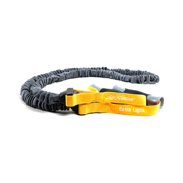 Tubo de resistencia Life Fitness para ejercicio, accesorios de entrenamiento de fuerza en color azul.