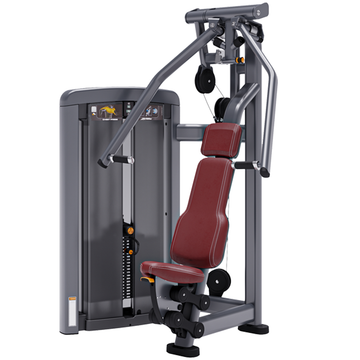 Prensa de pecho doble eje Life Fitness Insignia, vista frontal
