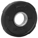 Discos olímpicos de goma redondos Hammer Strength-3