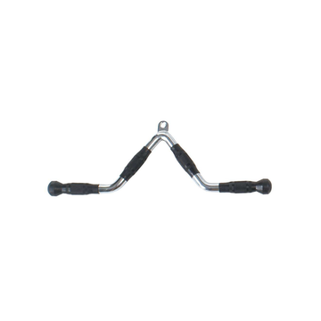 Barra V multiuso de Power Systems para gimnasio, ideal para entrenamiento de fuerza y ejercicios de fitness en interiores.