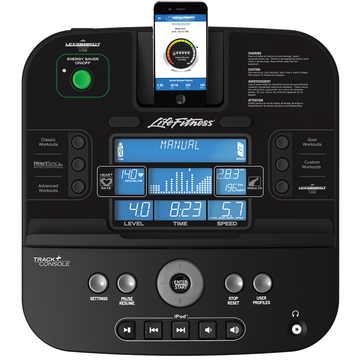 Bicicleta Vertical Life Fitness C1 con Consola Track - Fitness For Life Mexico